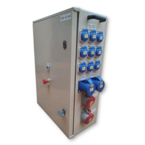 Armoire électrique 63A 43kW 400V/230V