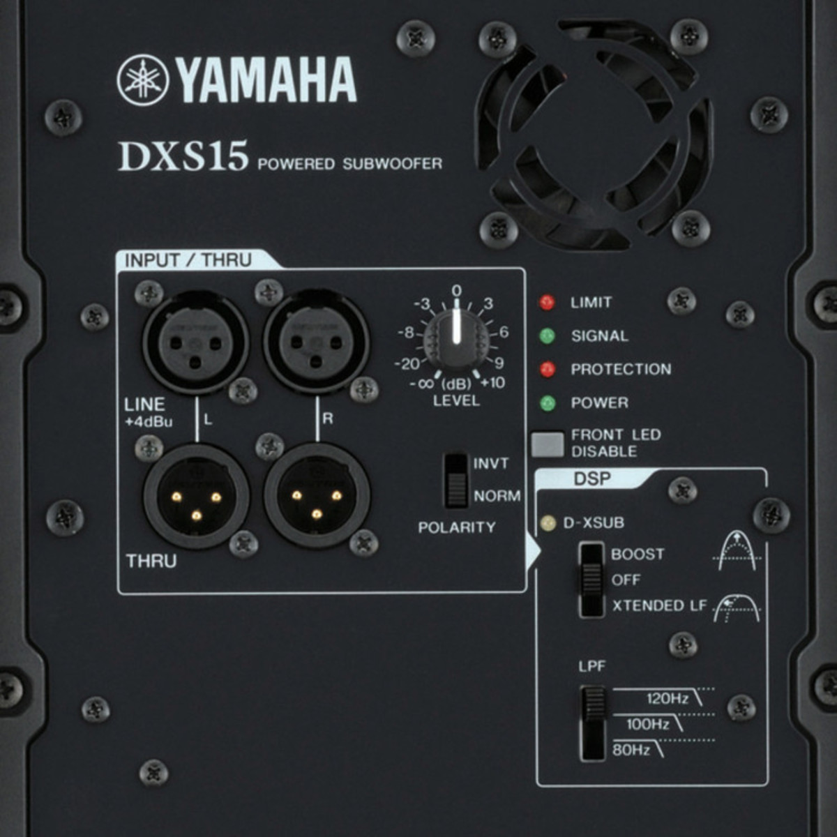 Caisson de basse amplifié YAMAHA DXS15 – Image 2