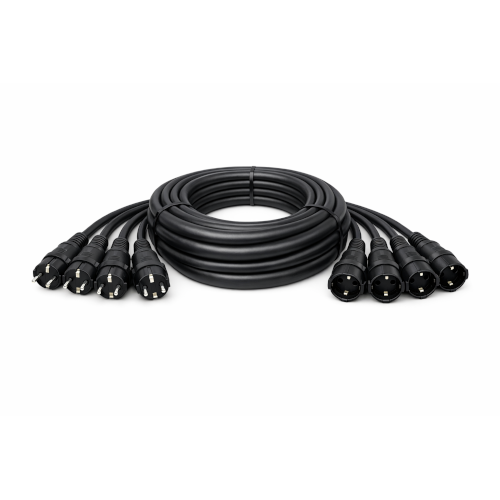 Multipaire 230V 4xPC16 12G1.5 20m